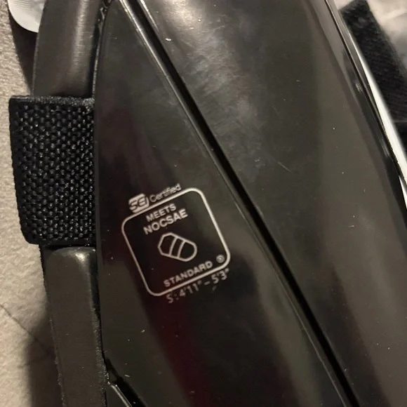 Nike Charge Shin Guards Black White - Picture 3 of 3